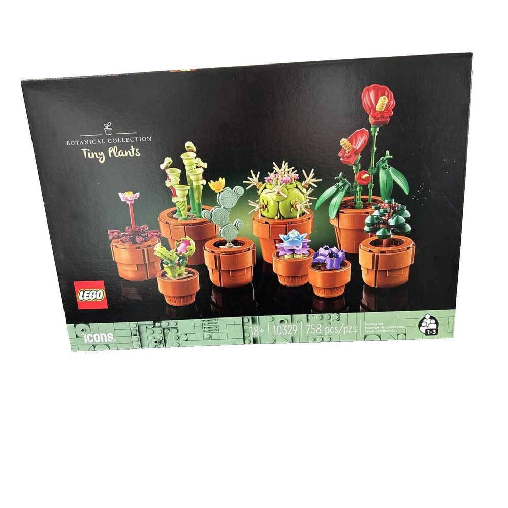 LEGO Botanical Collection : Tiny Plants (10329) 758 pcs New In Box